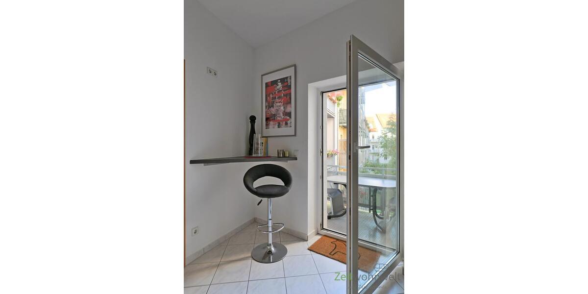 Balkon an der Küche