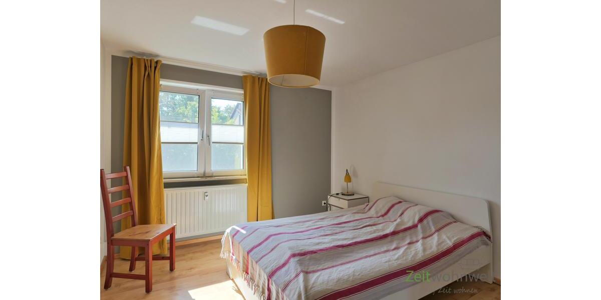 Blick ins Schlafzimmer
