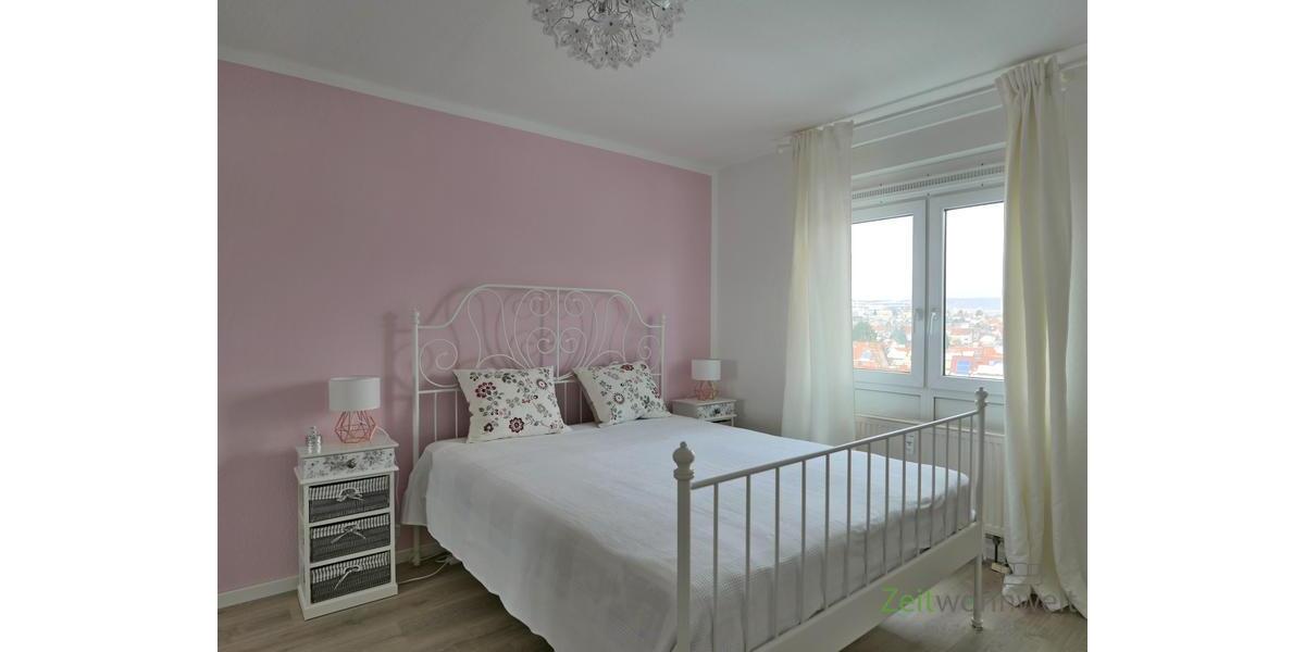 Blick ins Schlafzimmer