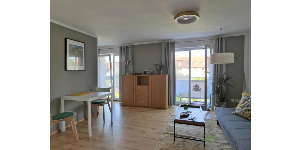 (EF0536_M) Erfurt: Ilversgehofen, neu möblierte 2-Zimmer-Wohnung mit Balkon in der Tiergartensiedlung - Etagenwohnung Erfurt Ilversgehofen | Angebot:27157357