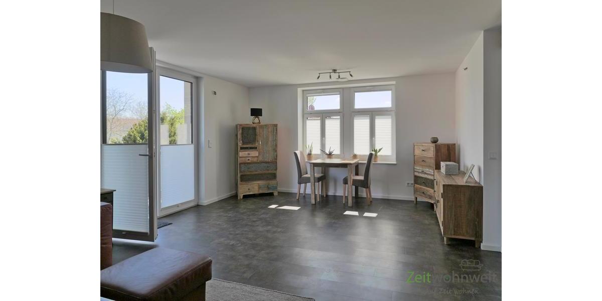 (EF1029_M) Weimar: Nordvorstadt, möblierte Luxuswohnung mit Balkon in einem historischen Gebäude in der Cíty - Etagenwohnung Weimar Nordvorstadt | Angebot:26972312