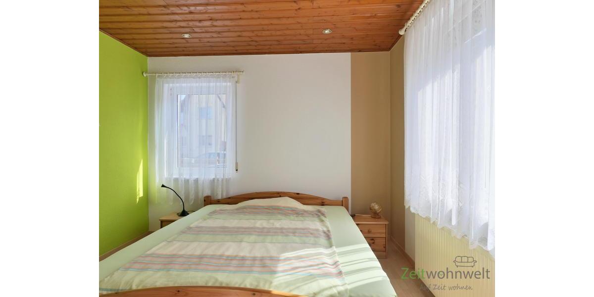 Blick ins Schlafzimmer