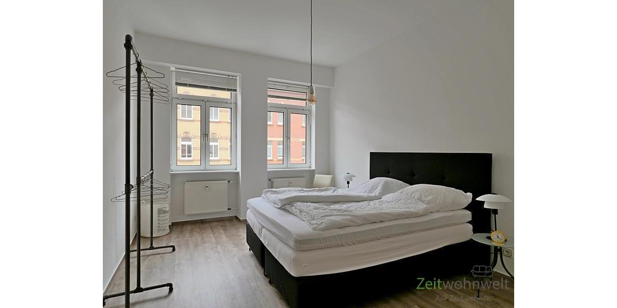 Blick ins Schlafzimmer