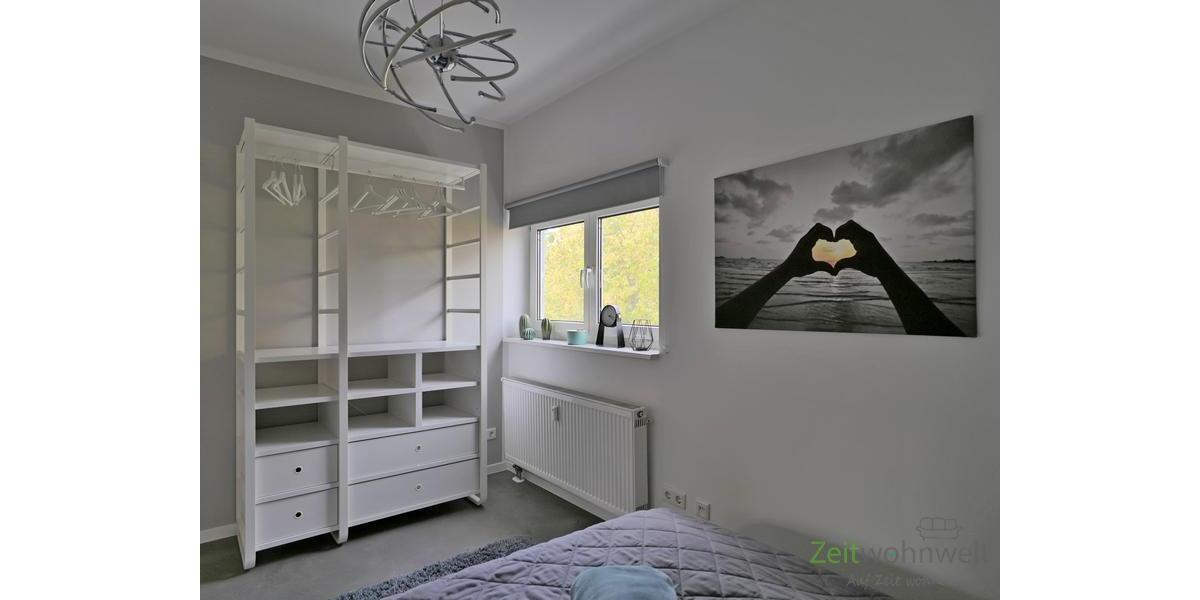 Blick ins Schlafzimmer