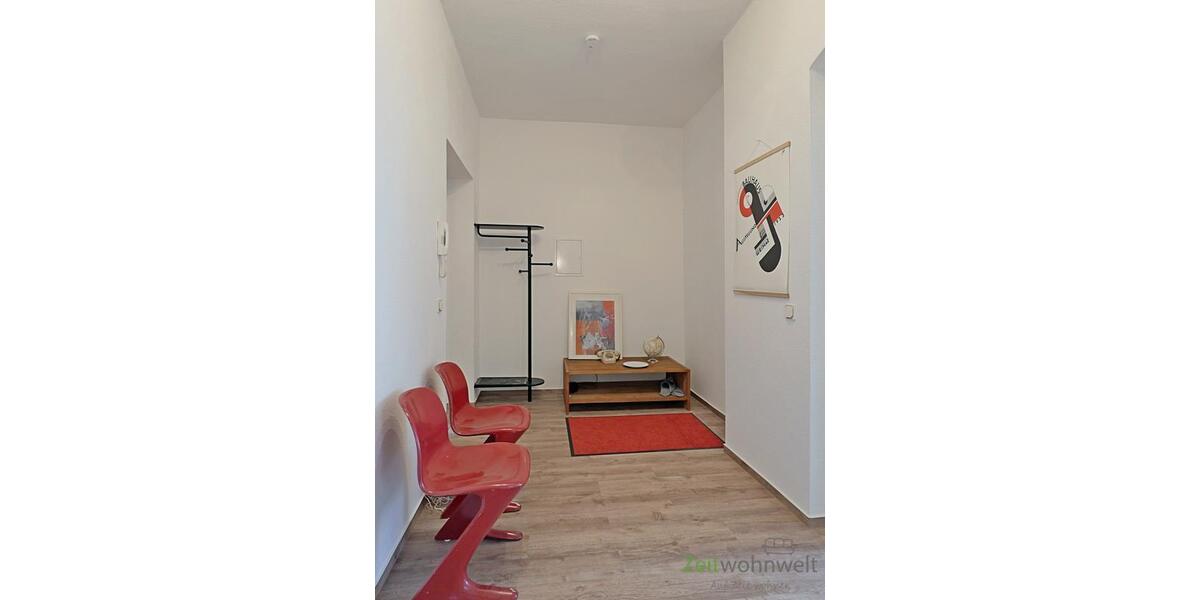 Wohnungsflur im Retro-Style